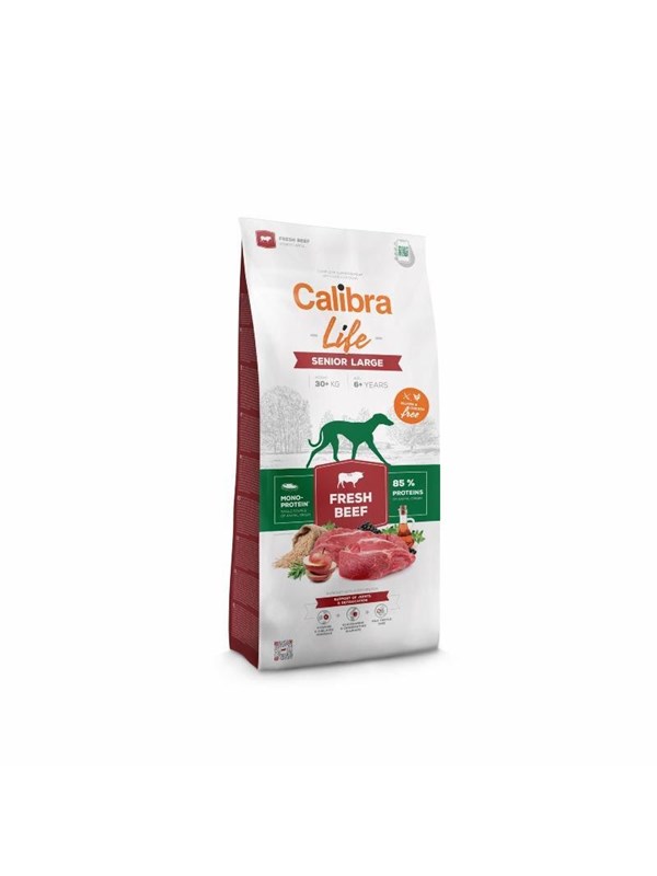 Calibra Dog Life Senior Large Vers Rundvlees 2,5 kg