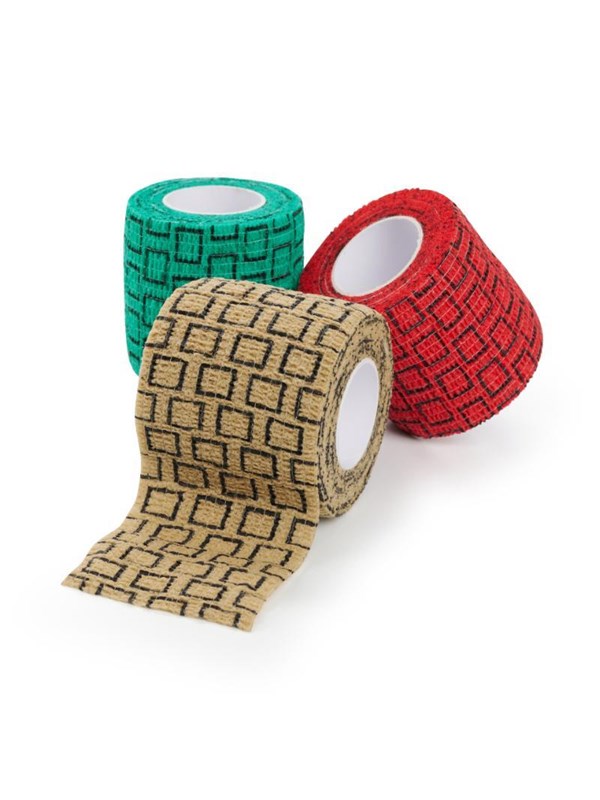 KRUUSE SafeVet® Verband, 5 cm x 4,5 m, mix kleuren,