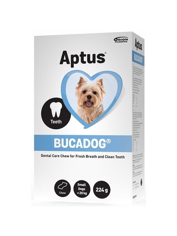 Aptus Bucadog kauwstrips, S, 24-27 stuks (224 g)