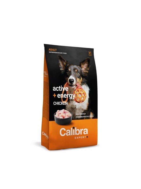 Calibra Dog EXPERT+ Adult Actief & Energie Kip 750 g