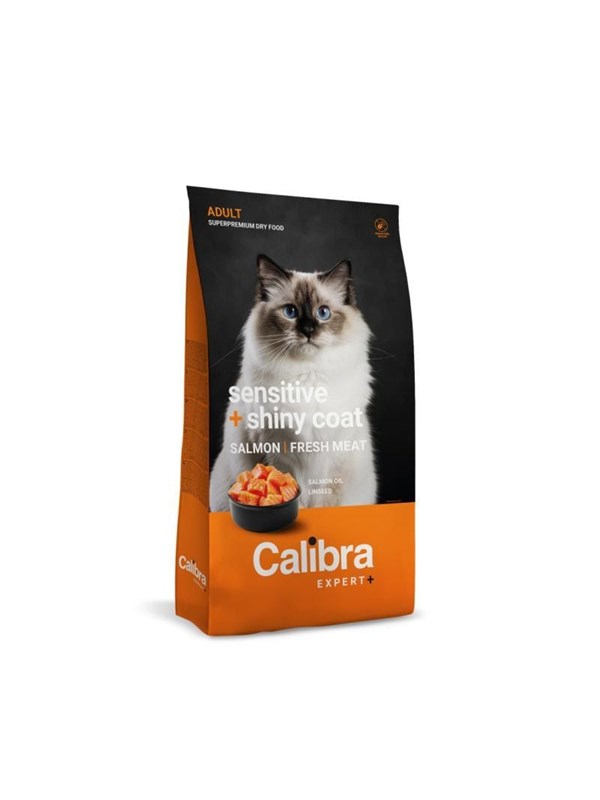 Calibra Cat EXPERT+ Adult Gevoelig & Glanzende vacht 400 g