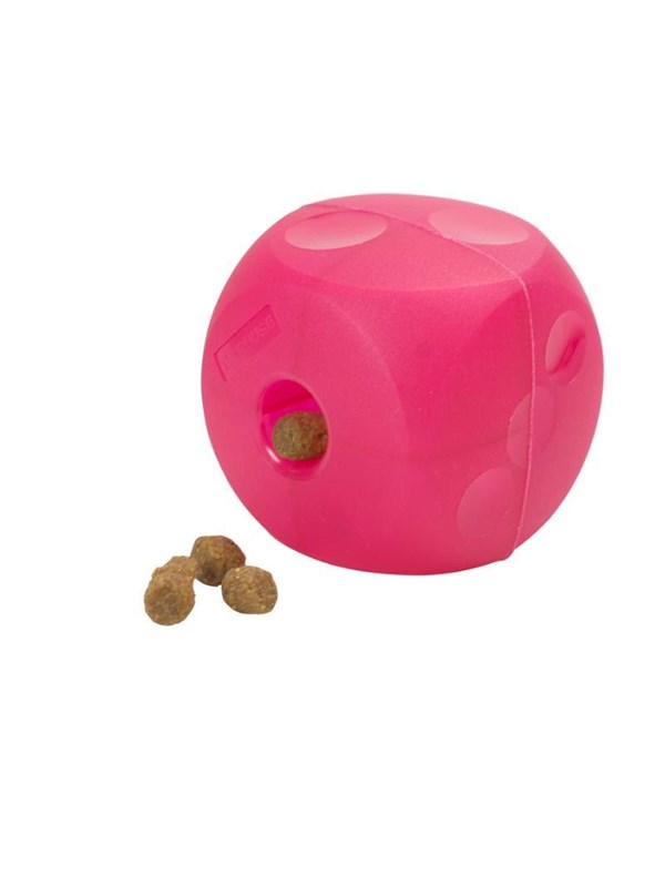 KRUUSE BUSTER Soft Mini Cube, magentarood