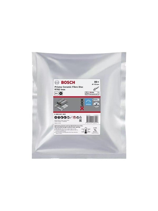 Bosch R782 Grinding Discs Grit 80 25pcs