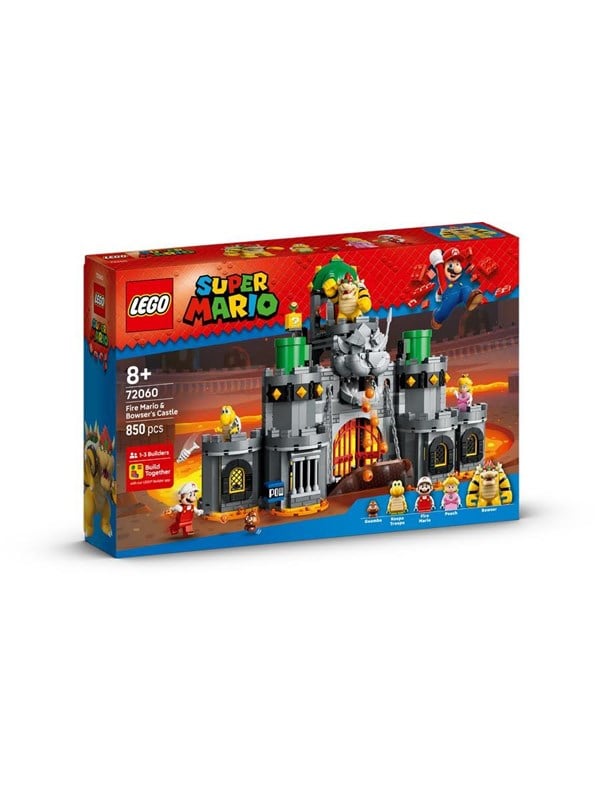 LEGO Super Mario - Fire Mario & Bowser's Castle - 72060