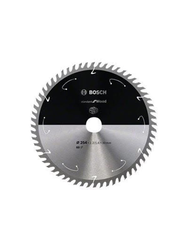 Bosch PRO Wood accuzaagblad voor cirkelzagen 254 x 2,2 x 30 mm - ...