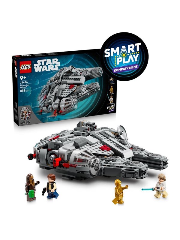 LEGO – 75426 – Bouwset – Faucon Millenium – SMART Play – 885 delen