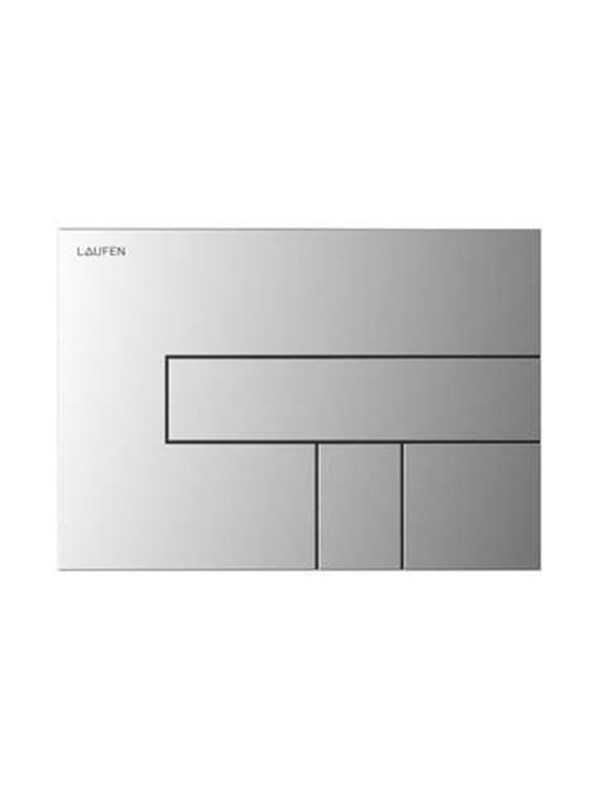 LAUFEN LIS bedieningsplaat, chroom