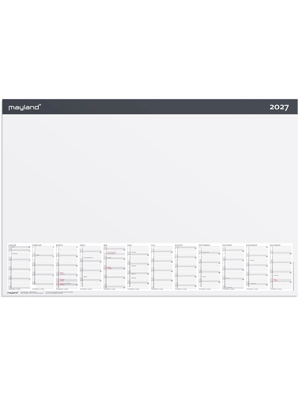 Mayland Skriveunderlag 2027