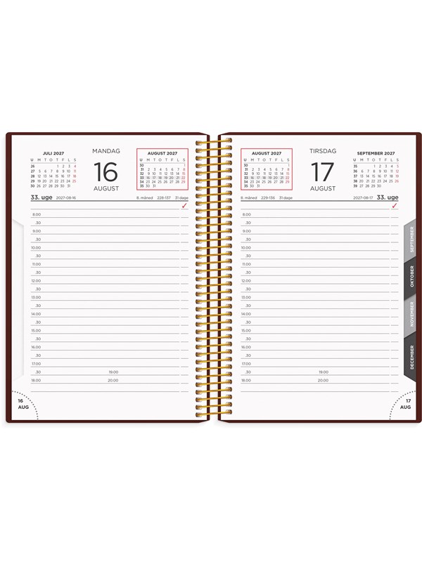 Mayland Dagkalender trend soft touch 2027