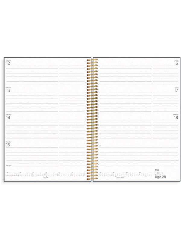 Mayland Organizer & Notes A5 ugekalender 2027
