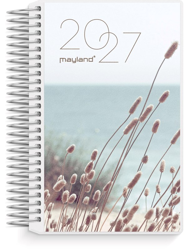 Mayland Mini dagkalender m/4 illu. PP-plast 2027