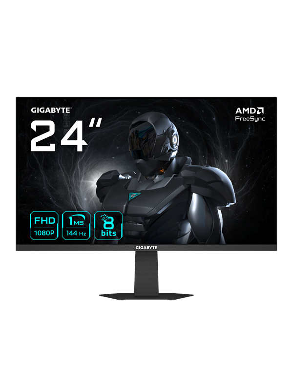 24" GIGABYTE GS24F14 - 1920x1080 (FHD) - 144Hz - IPS