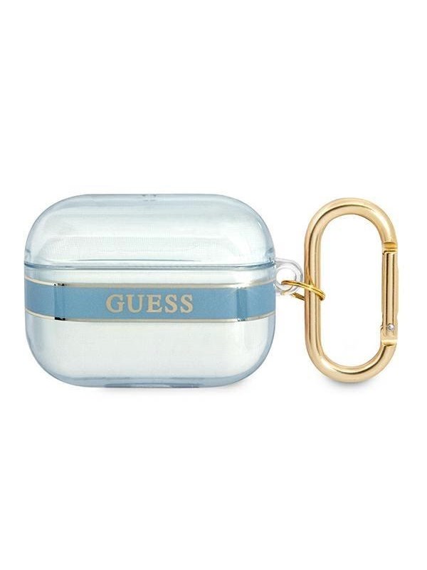 GUESS GUAPHHTSB AirPods Pro cover blue/blue Strap Collection