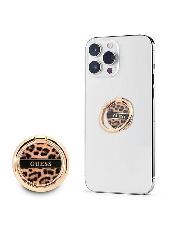 GUESS Ring stand GURSHCLOW brown/brown Leopard