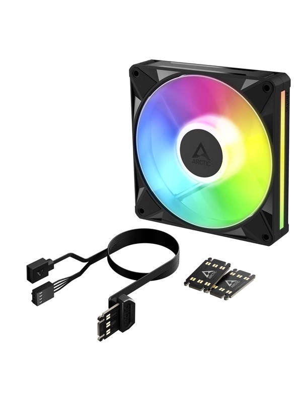 Arctic BioniX P14 A-RGB - Case ventilator - 140mm - Zwart met RGB-licht