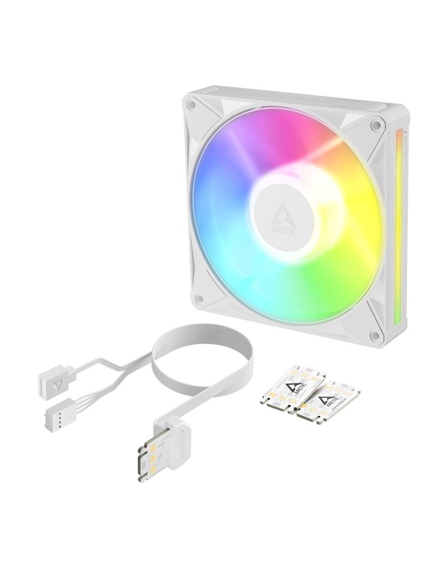 Arctic BioniX P14 A-RGB - Case ventilator - 140mm - Wit met RGB-licht