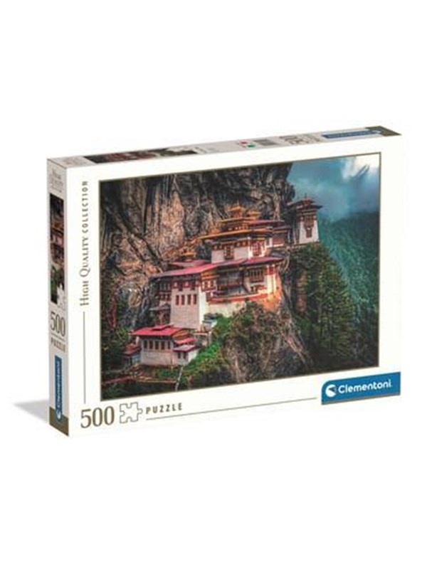 Clementoni Legpuzzel The Tiger's Nest - Puzzel 500 Stukjes - High Quality Collection - Puzzels en Legpuzzels voor Volwassenen