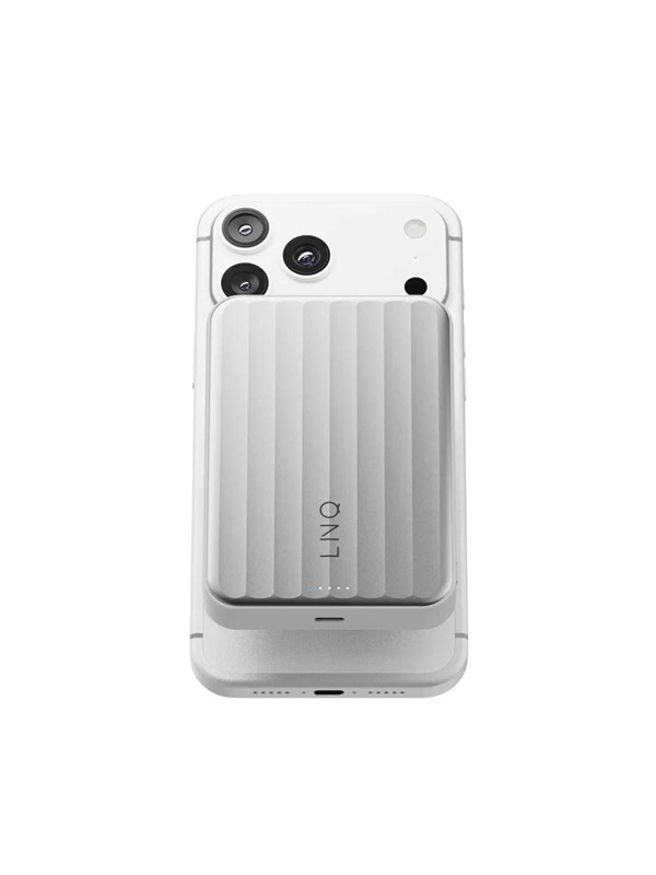 LINQ Powerbank 10000 mAh – Magnetische Draadloze Powerbank – Qi2.2 25W – Geschikt voor MagSafe – Semi-solid State – USB-C