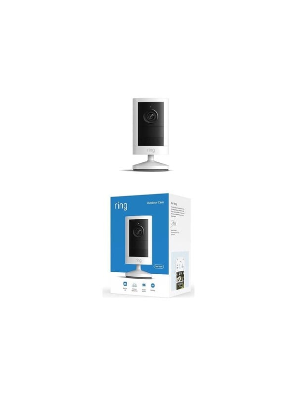 Ring Outdoor Camera - Op batterij - Wit - 2K video