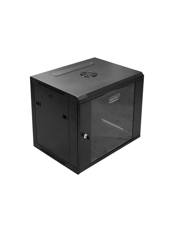 DIGITUS Professional DN-W19 09U/450/B - cabinet - 9U