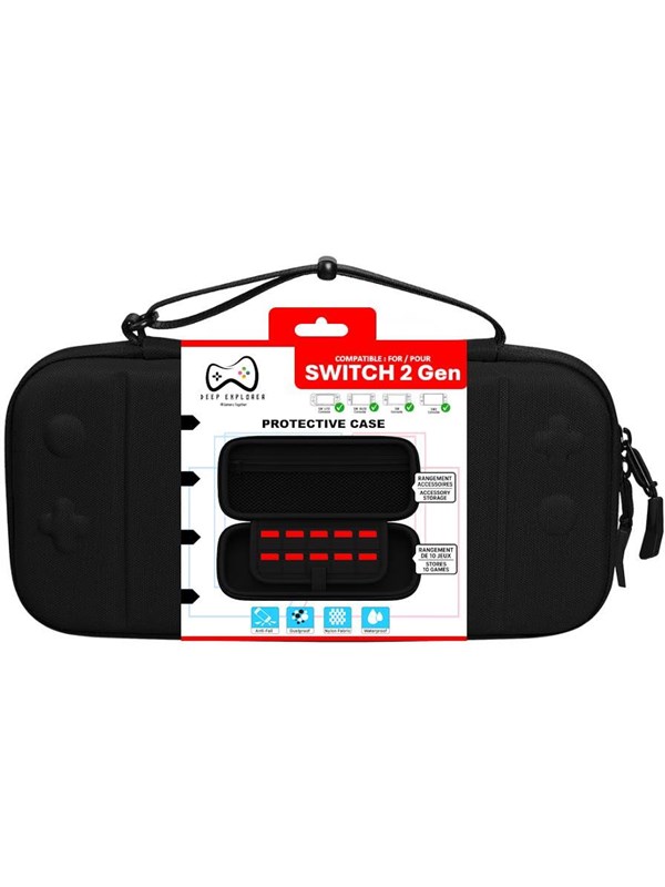 Deep Explorer Protective Case Black - Bag - Nintendo Switch 2