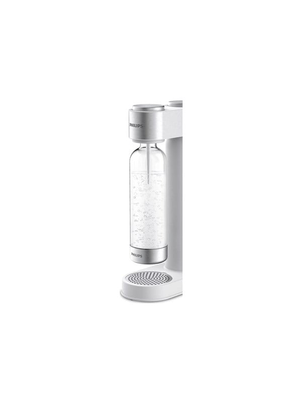 Philips GoZero ADD4902WH - soda maker - brushed stainless steel