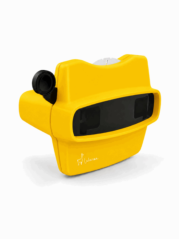 Lalarma Retro 3D Viewer - Yellow