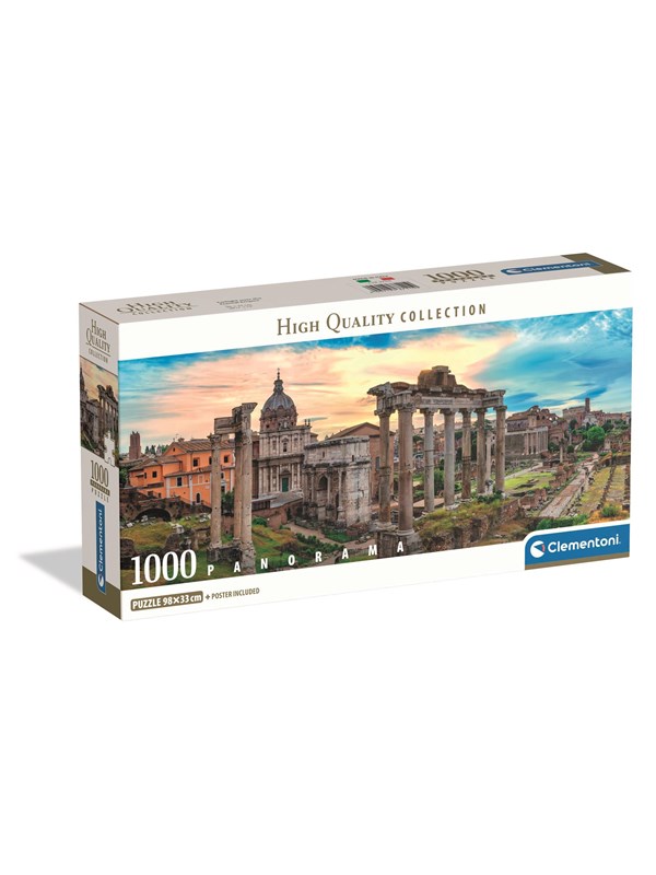 Clementoni Legpuzzel Twilight over the Eternal Empire - Puzzel 1000 Stukjes - High Quality Collection Puzzle - Panorama - Puzzels voor Volwassenen