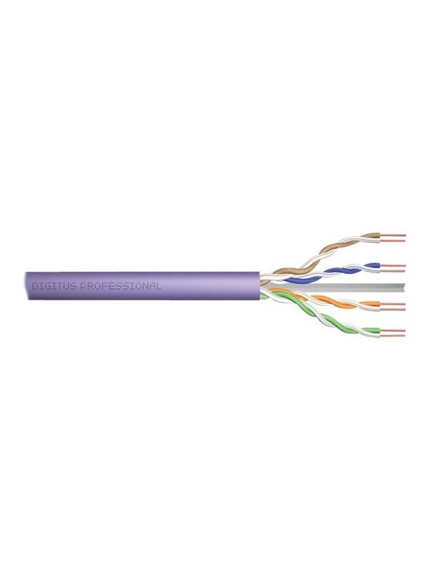 DIGITUS Professional installation cable - 500 m - purple RAL 4005 - Paars