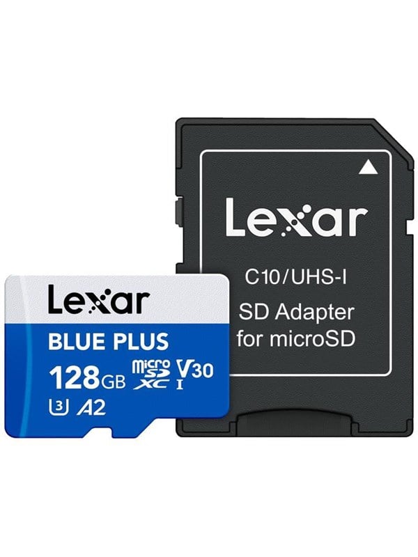 Lexar BLUE PLUS microSD/SD - 170MB/s - 128GB