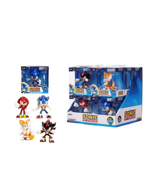 Sonic the Hedgehog metalen figuur 6,5cm - Sonic The Hedgehog Poppetjes en figuren