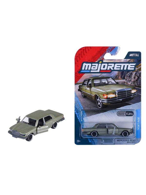 Majorette Vintage Mercedes-Benz 450 SEL, groen