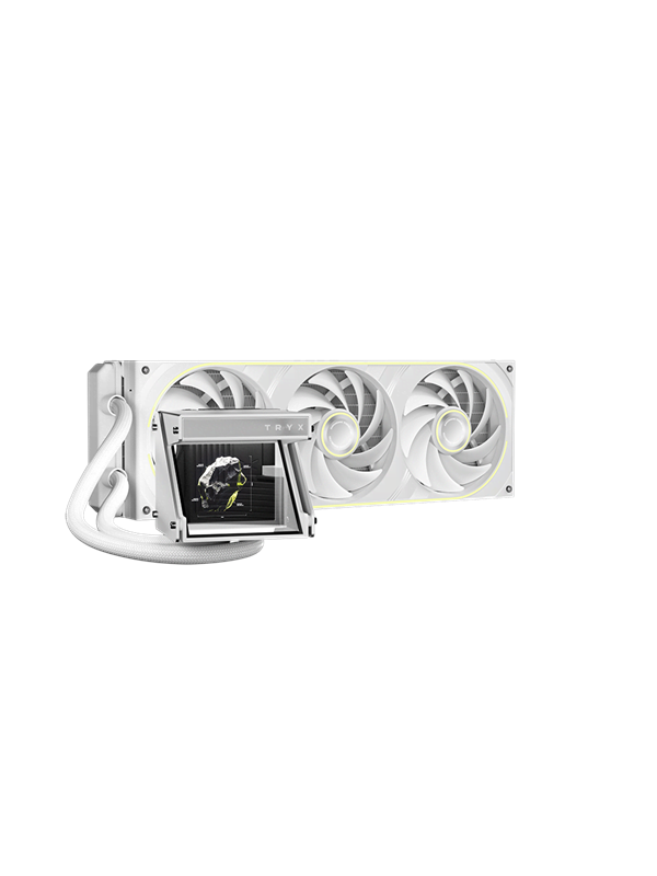 Tryx HOLO ARGB 360mm - White - CPU waterkoeling - Maximaal 30 dBA