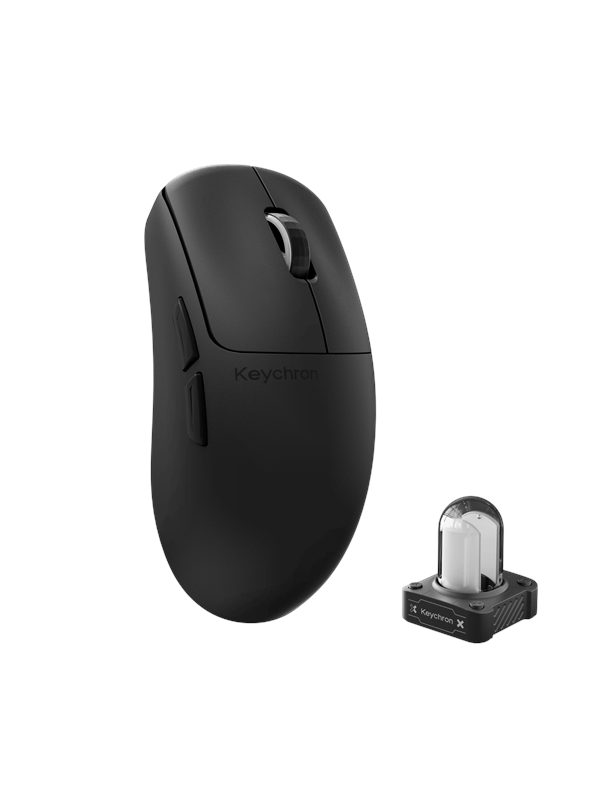 Keychron G6 HE 8K - Gaming muis - Optisch - 5 knoppen - Zwart