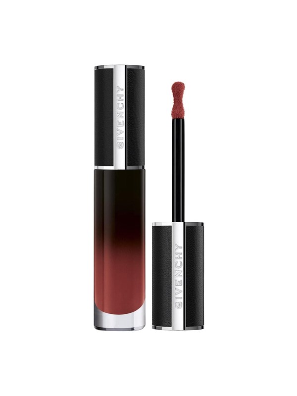 Givenchy Le Rouge Interdit Cream Velvet - Long-wear matte lipstick 41 Rouge Safran