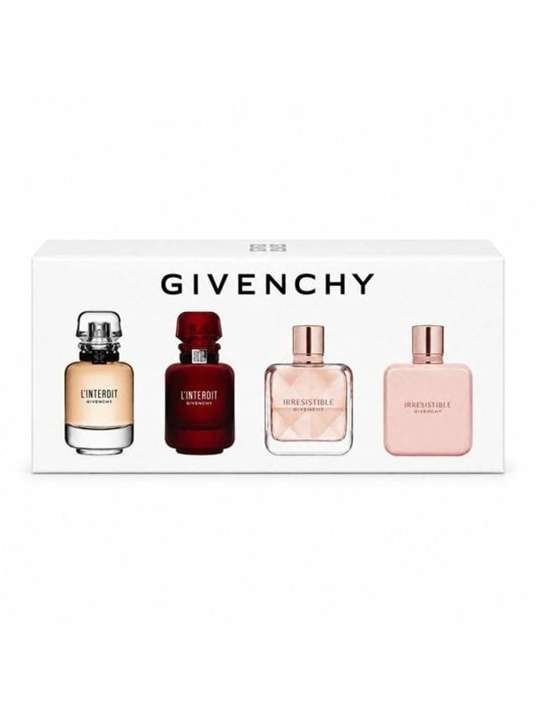 Givenchy Minatuurset 36 ml - L`interdit Edp 10ml/L`inderdit Edp Rouge 10ml/Irresistible Edp 8ml/Irresistible Edp Rose Velvet 8ml