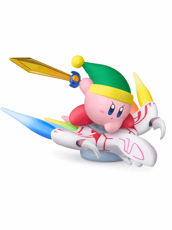 Sword Kirby & Dragoon Amiibo - Kirby Air Riders - Nintendo Switch 2