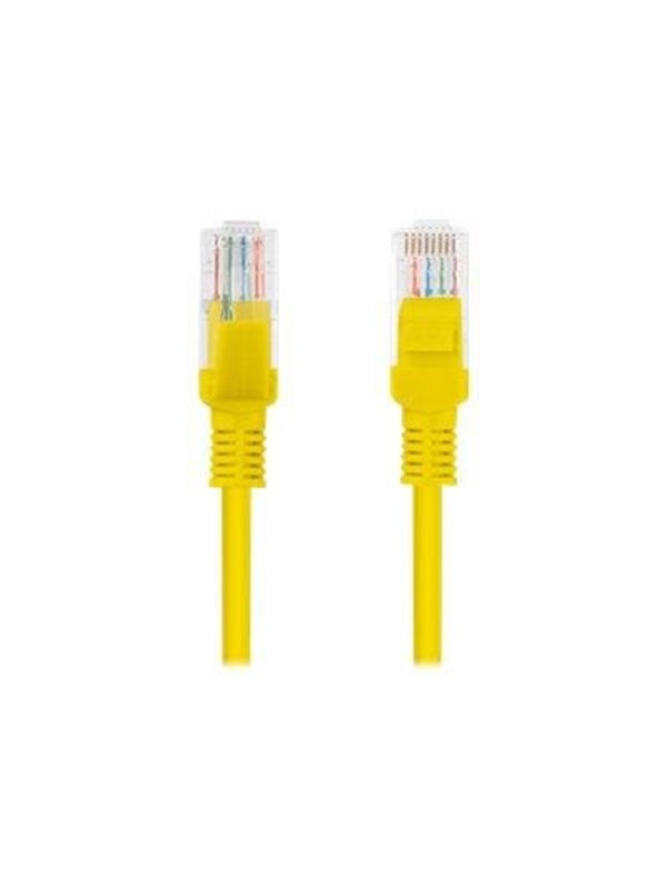 Lanberg Netwerkkabel Patchcord Utp Cat5E Voor Router/Switch 0,5M Geel