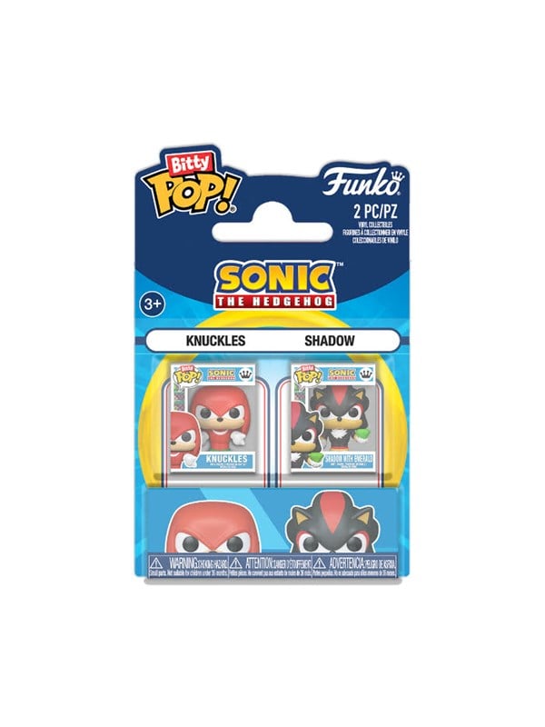 Funko! - Funko Bitty POP 2PK Sonic Knuckles & Shadow
