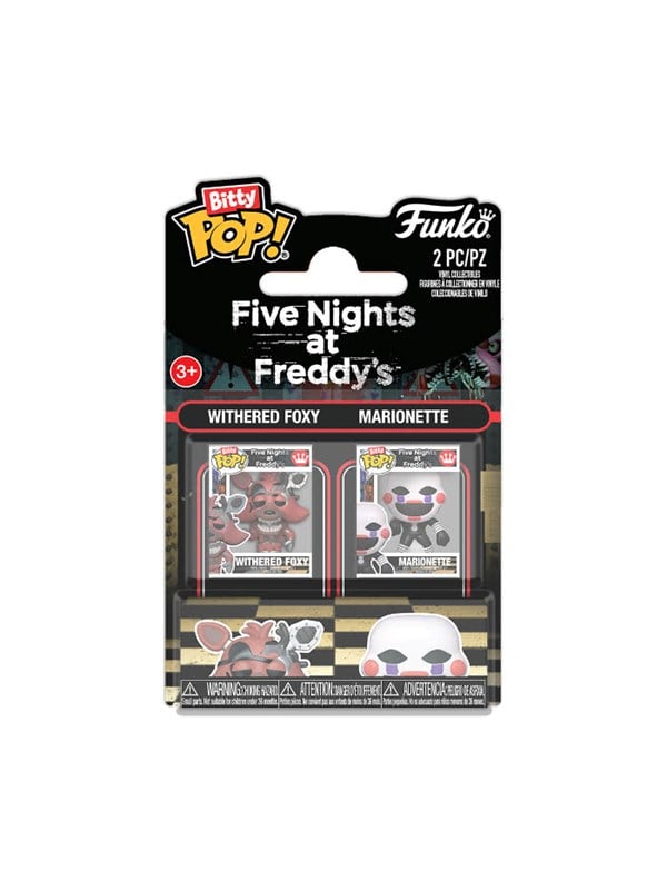 Funko! - Funko Bitty POP 2PK FNAFS2 Foxy & Marionette