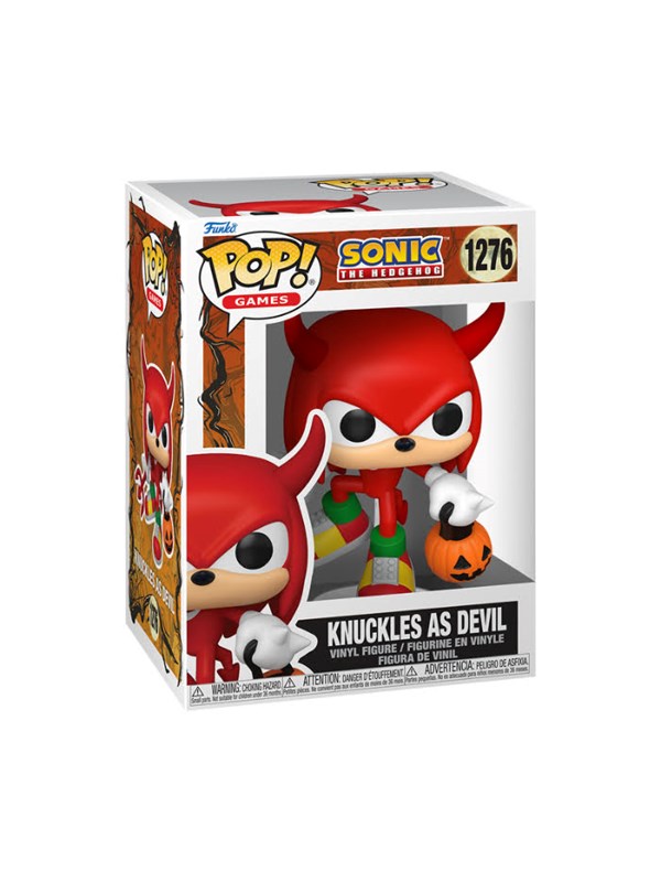 Funko Pop! Games Sonic x Halloween - Knuckles as Devil #1276