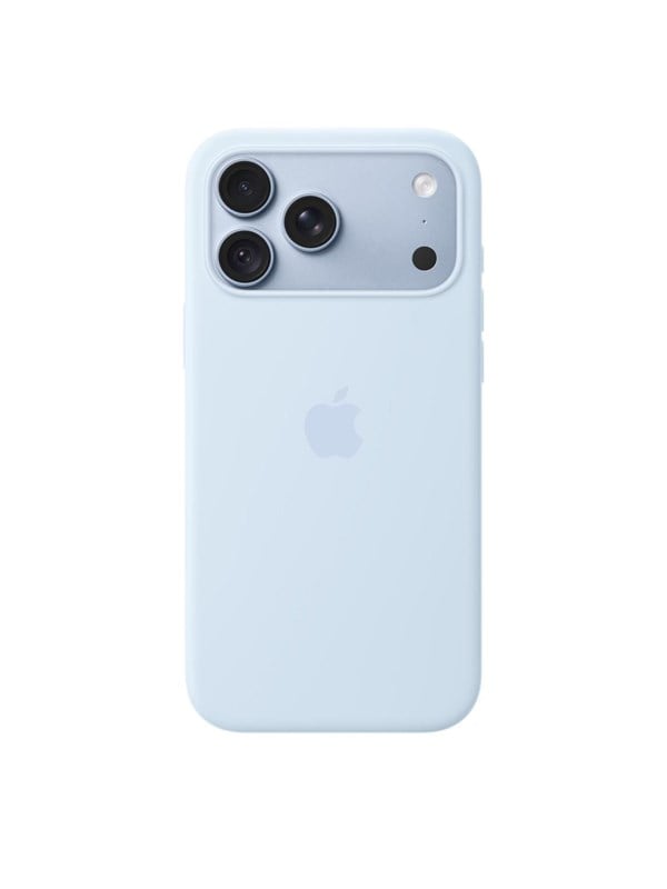Apple Siliconenhoesje met MagSafe voor de Apple iPhone 18 Pro Max - Crisp Blue