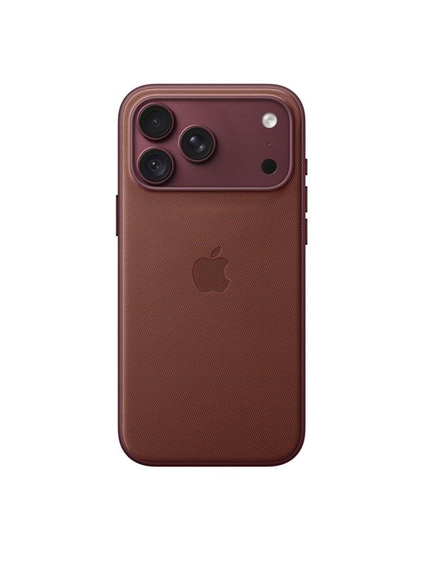 Apple TechWoven hoesje met MagSafe - Geschikt voor iPhone 18 Pro Max - Bordeauxrood