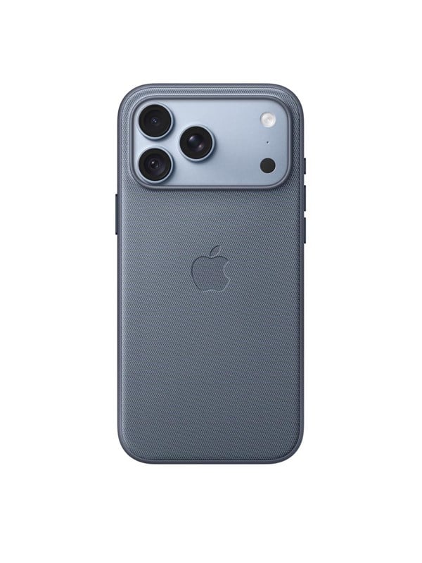 Apple TechWoven hoesje met MagSafe - Geschikt voor iPhone 18 Pro Max - Chambray-blauw