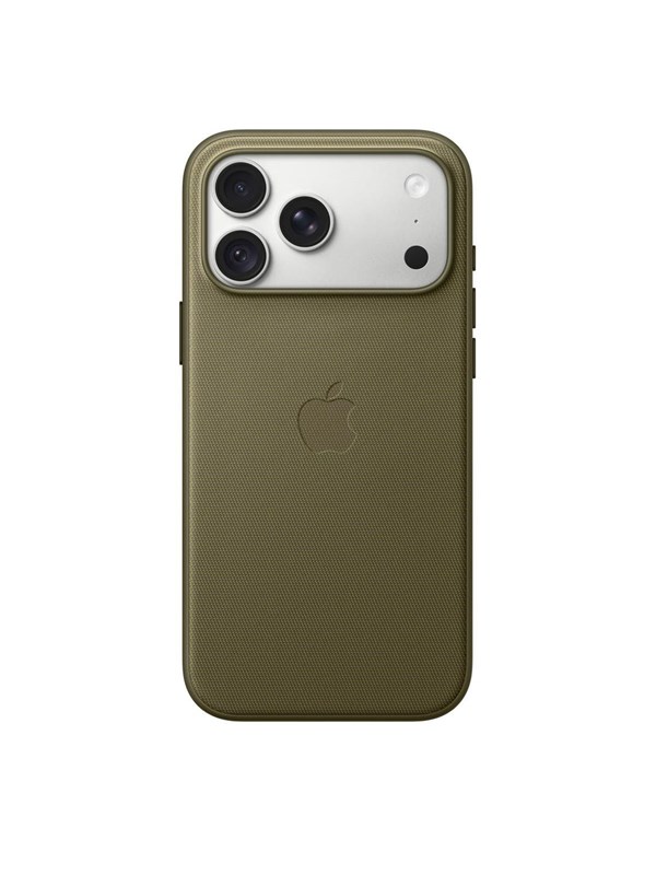 Apple TechWoven hoesje met MagSafe - Geschikt voor iPhone 18 Pro Max - Olijfgroen