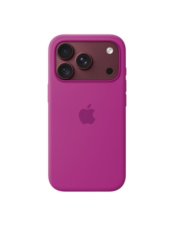 Apple Siliconenhoesje met MagSafe voor de Apple iPhone 18 Pro - Magenta