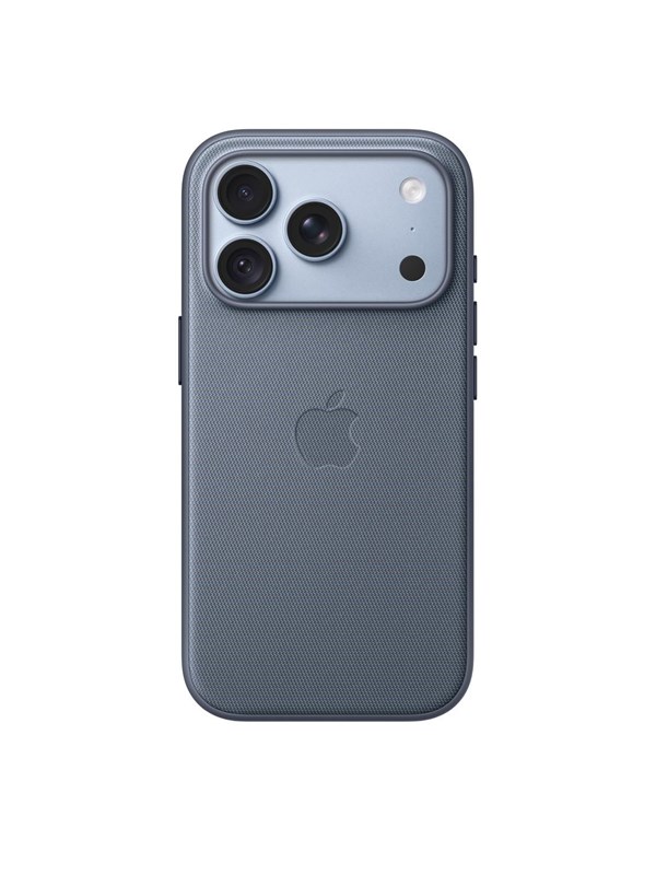 Apple TechWoven hoesje met MagSafe - Geschikt voor iPhone 18 Pro - Chambray-blauw