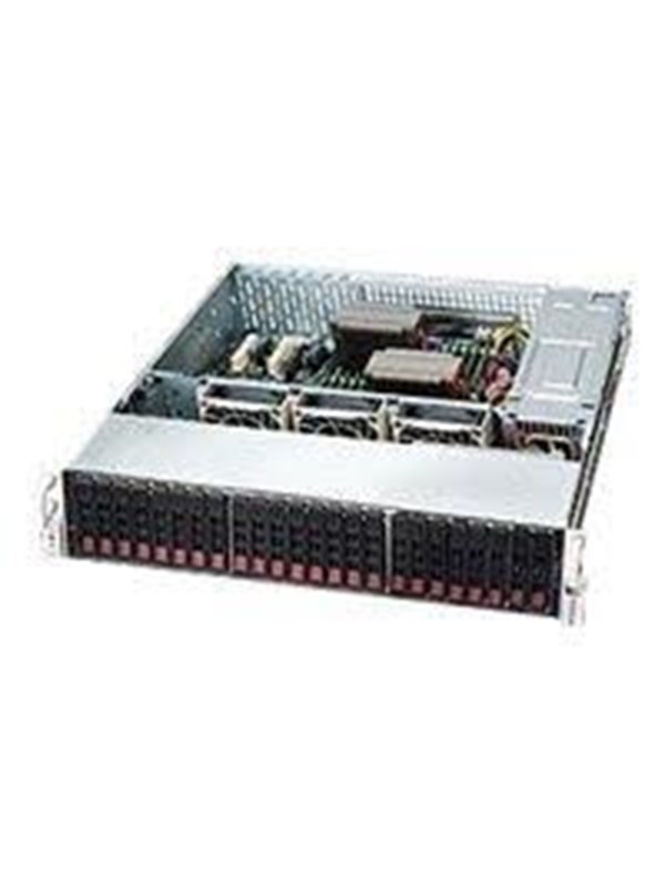 Supermicro SC216 BAC-R920LPB - Case - Server (Rack) - Zwart