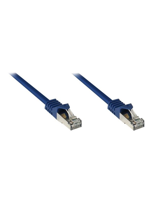 Alcasa electronik Good Connections patch cable - 50 cm - blue - Blauw