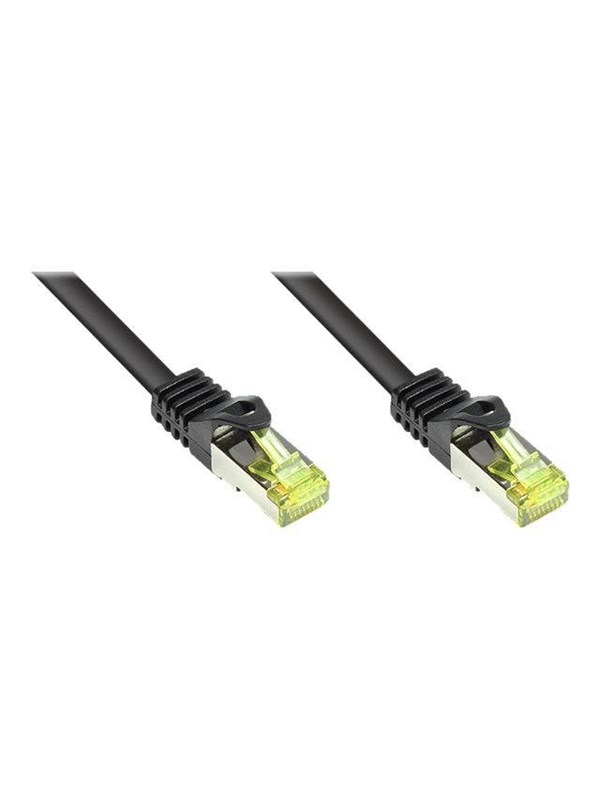 Alcasa electronik Good Connections patch cable - 7.5 m - black - Zwart